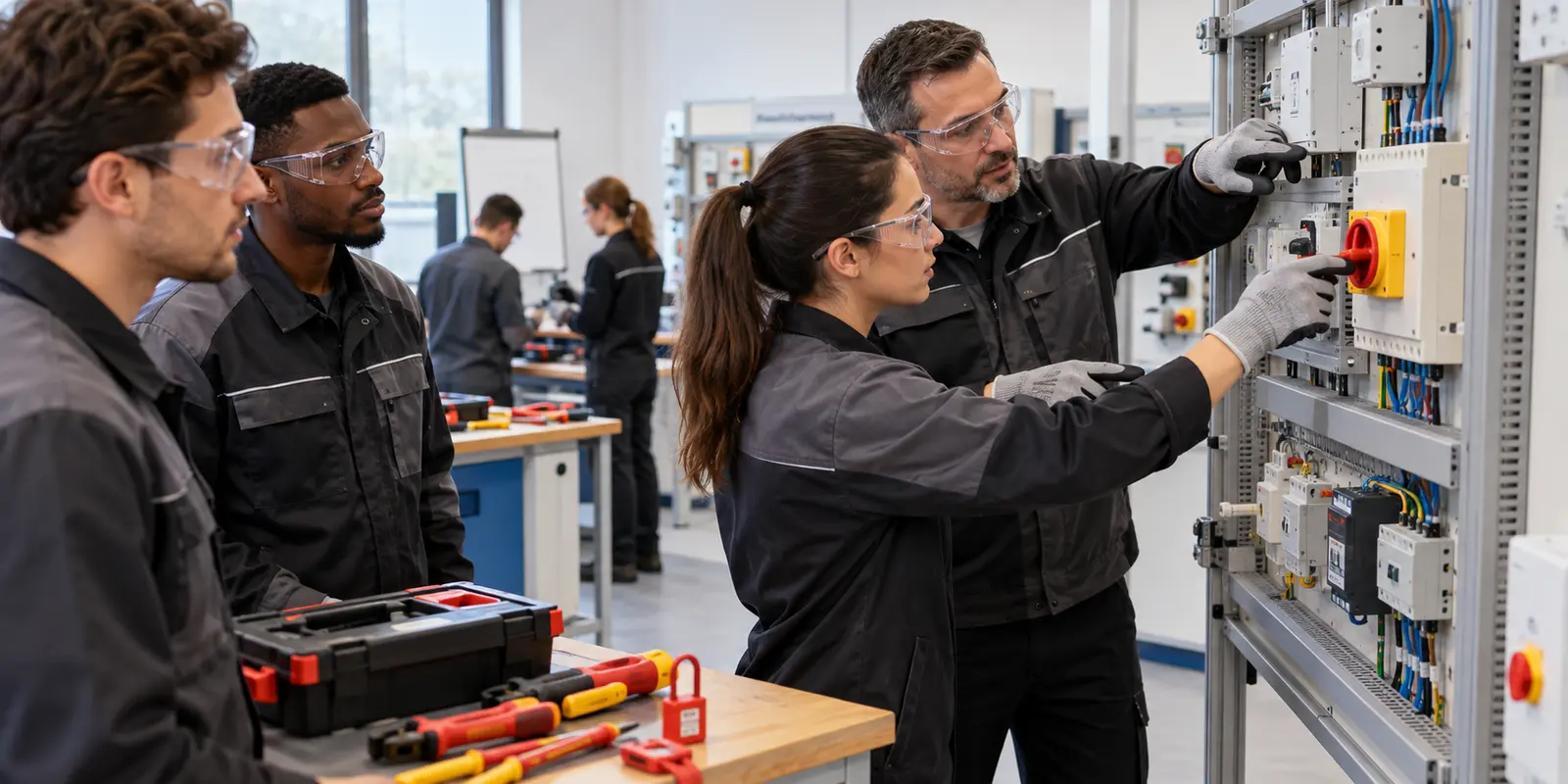 Formation encadrée au risque électrique
